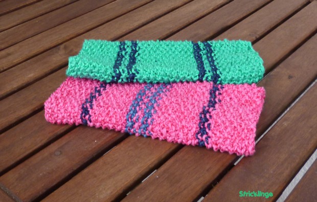 knitted dishcloth