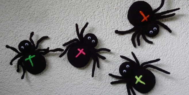 Anleitung für gehäkelte Spinne – z.B. für Halloween